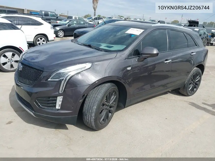 2018 Cadillac Xt5 Platinum VIN: 1GYKNGRS4JZ206744 Lot: 45573834