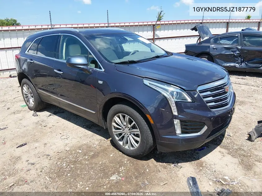 2018 Cadillac Xt5 Luxury VIN: 1GYKNDRS5JZ187779 Lot: 45578260