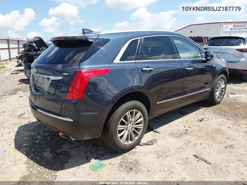2018 Cadillac Xt5 Luxury VIN: 1GYKNDRS5JZ187779 Lot: 45578260