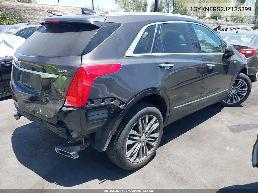 2018 Cadillac Xt5 Premium Luxury VIN: 1GYKNERS2JZ135399 Lot: 45590201