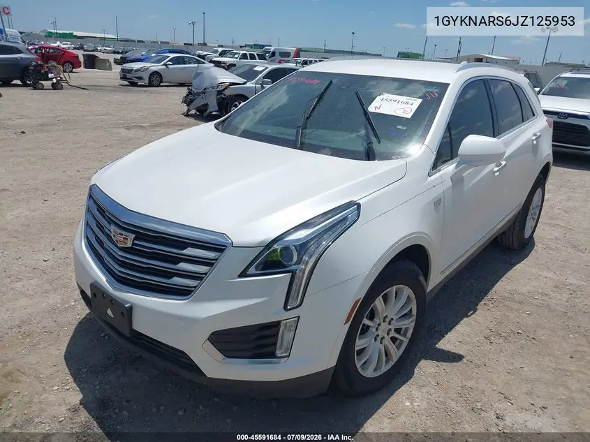 2018 Cadillac Xt5 Standard VIN: 1GYKNARS6JZ125953 Lot: 45591684