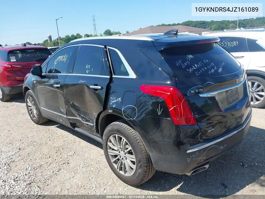 2018 Cadillac Xt5 Luxury VIN: 1GYKNDRS4JZ161089 Lot: 45595087