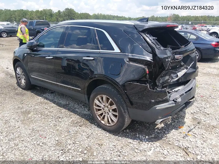 2018 Cadillac Xt5 Standard VIN: 1GYKNARS9JZ184320 Lot: 45648205