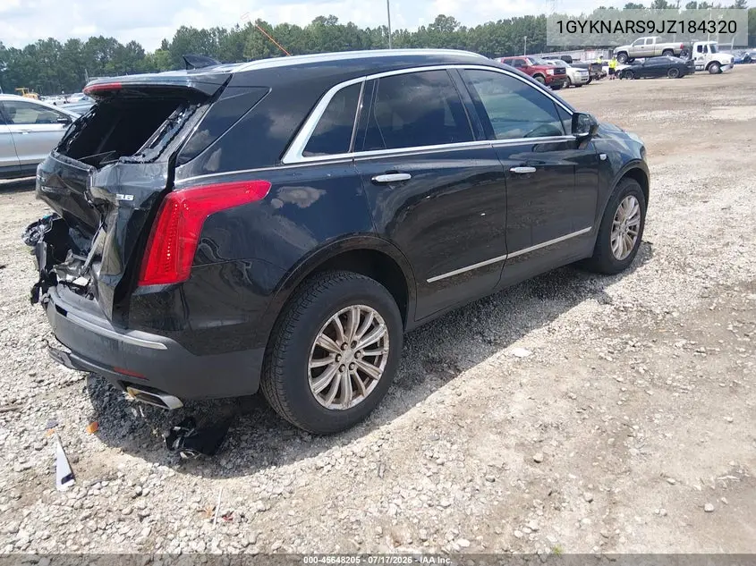 2018 Cadillac Xt5 Standard VIN: 1GYKNARS9JZ184320 Lot: 45648205