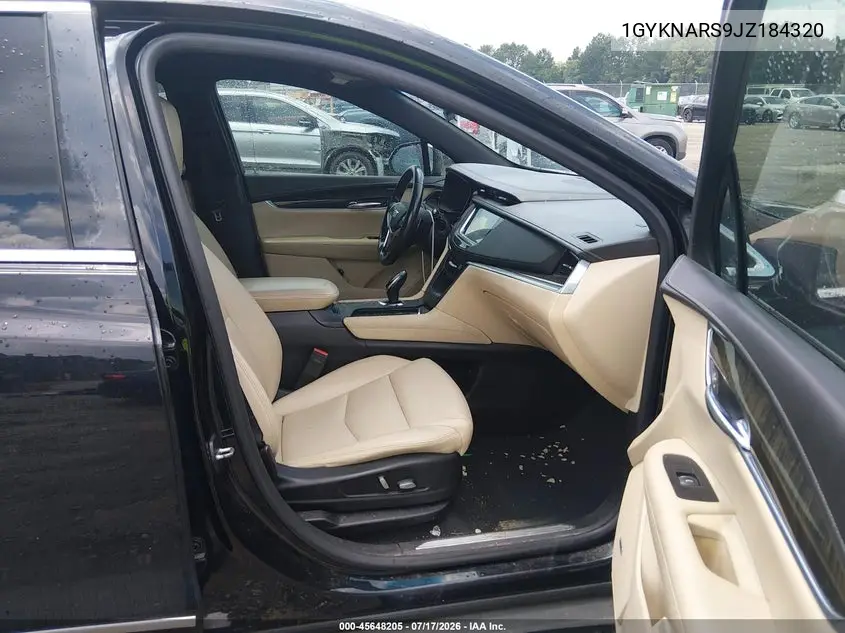 2018 Cadillac Xt5 Standard VIN: 1GYKNARS9JZ184320 Lot: 45648205