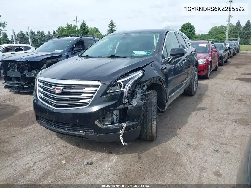 2019 Cadillac Xt5 Luxury VIN: 1GYKNDRS6KZ285592 Lot: 45393392