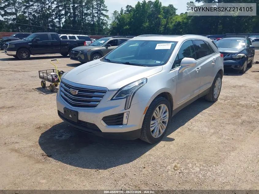 2019 Cadillac Xt5 Premium Luxury VIN: 1GYKNERS2KZ214105 Lot: 45426193