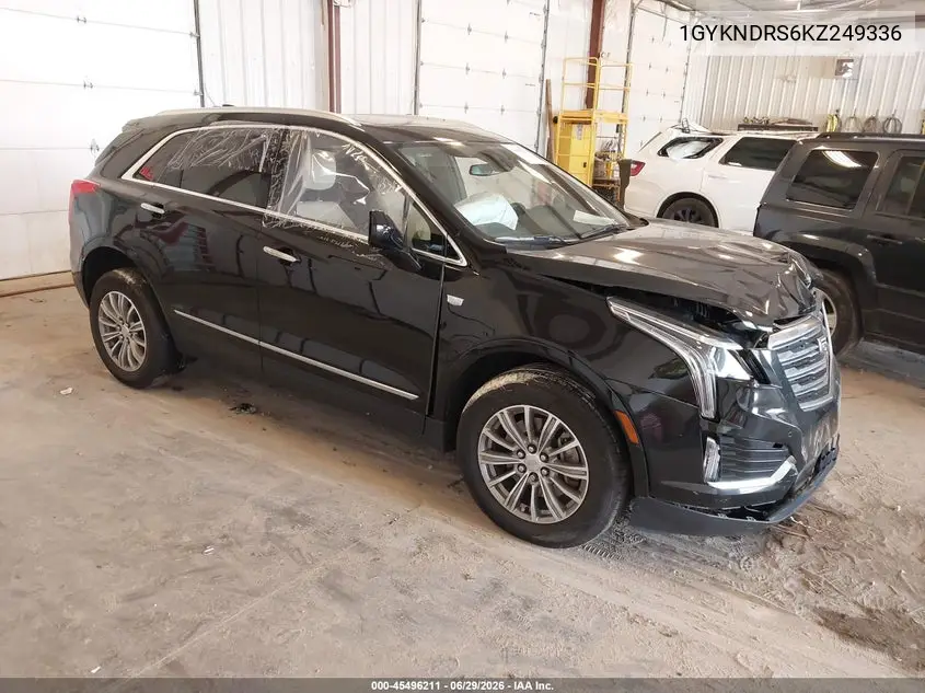 2019 Cadillac Xt5 Luxury VIN: 1GYKNDRS6KZ249336 Lot: 45496211