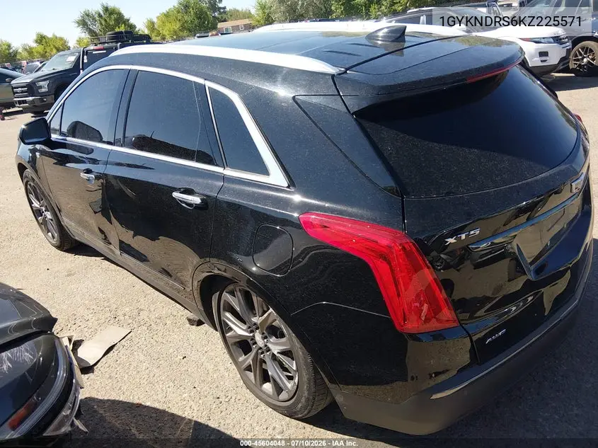 2019 Cadillac Xt5 Luxury VIN: 1GYKNDRS6KZ225571 Lot: 45604048