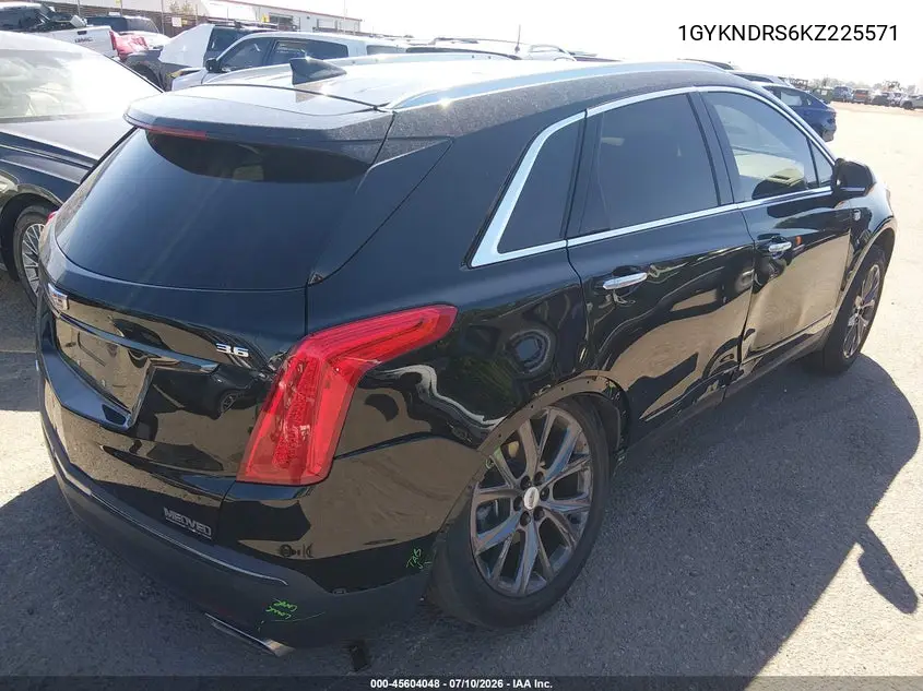 2019 Cadillac Xt5 Luxury VIN: 1GYKNDRS6KZ225571 Lot: 45604048