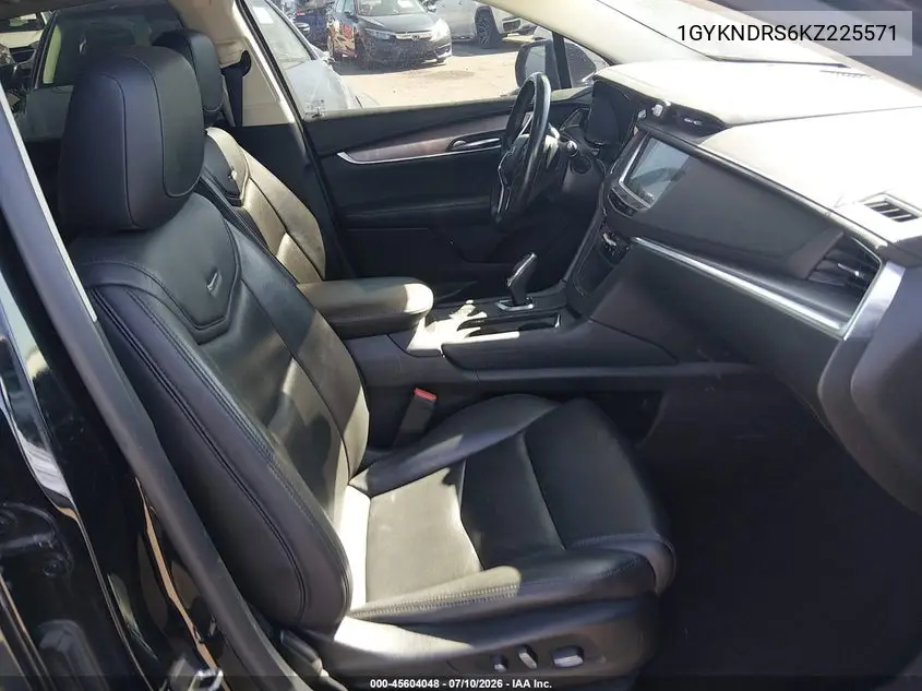 2019 Cadillac Xt5 Luxury VIN: 1GYKNDRS6KZ225571 Lot: 45604048
