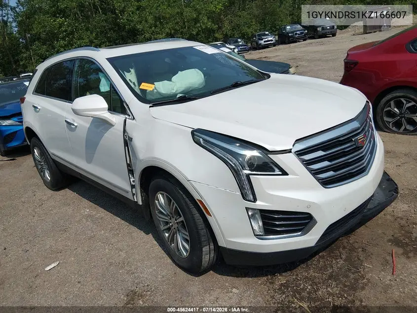 2019 Cadillac Xt5 Luxury VIN: 1GYKNDRS1KZ166607 Lot: 45624417