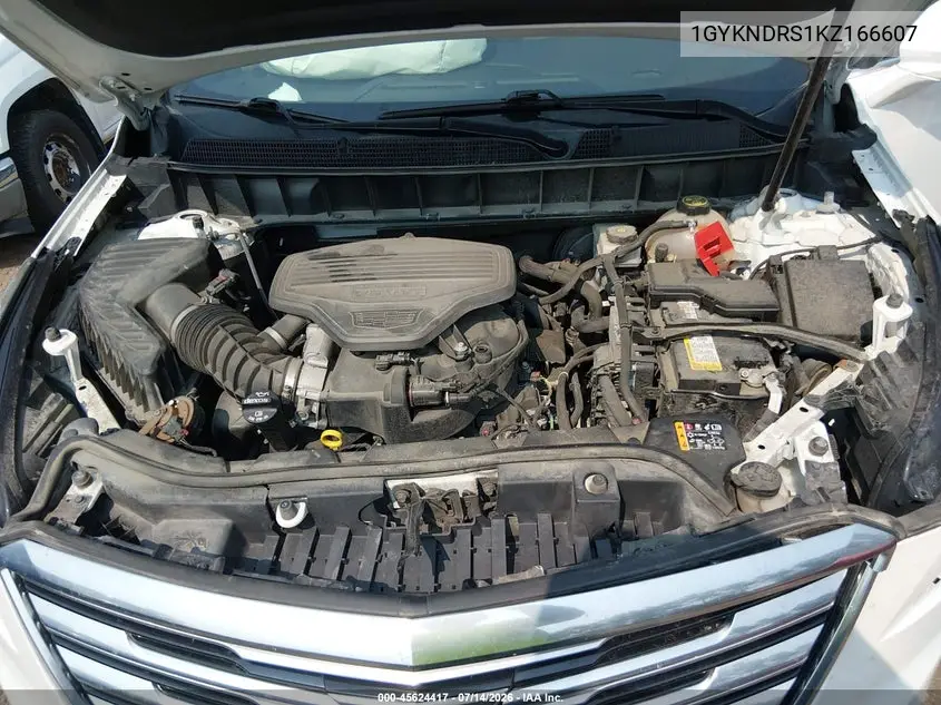 2019 Cadillac Xt5 Luxury VIN: 1GYKNDRS1KZ166607 Lot: 45624417