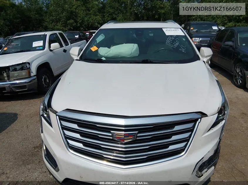 2019 Cadillac Xt5 Luxury VIN: 1GYKNDRS1KZ166607 Lot: 45624417