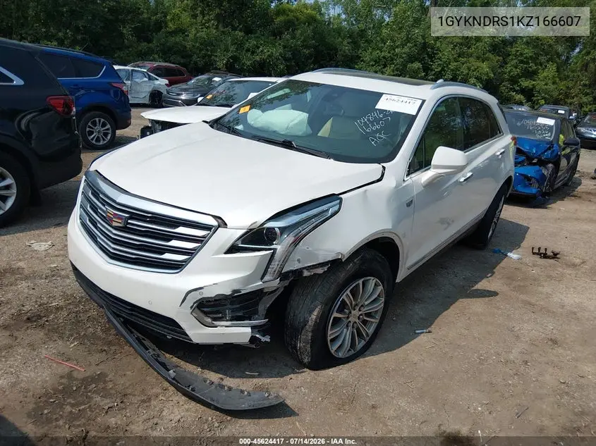 2019 Cadillac Xt5 Luxury VIN: 1GYKNDRS1KZ166607 Lot: 45624417