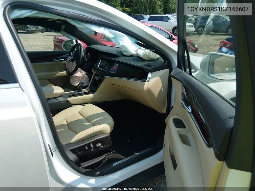 2019 Cadillac Xt5 Luxury VIN: 1GYKNDRS1KZ166607 Lot: 45624417