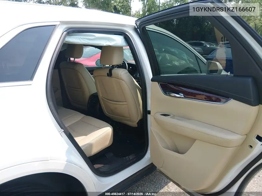 2019 Cadillac Xt5 Luxury VIN: 1GYKNDRS1KZ166607 Lot: 45624417
