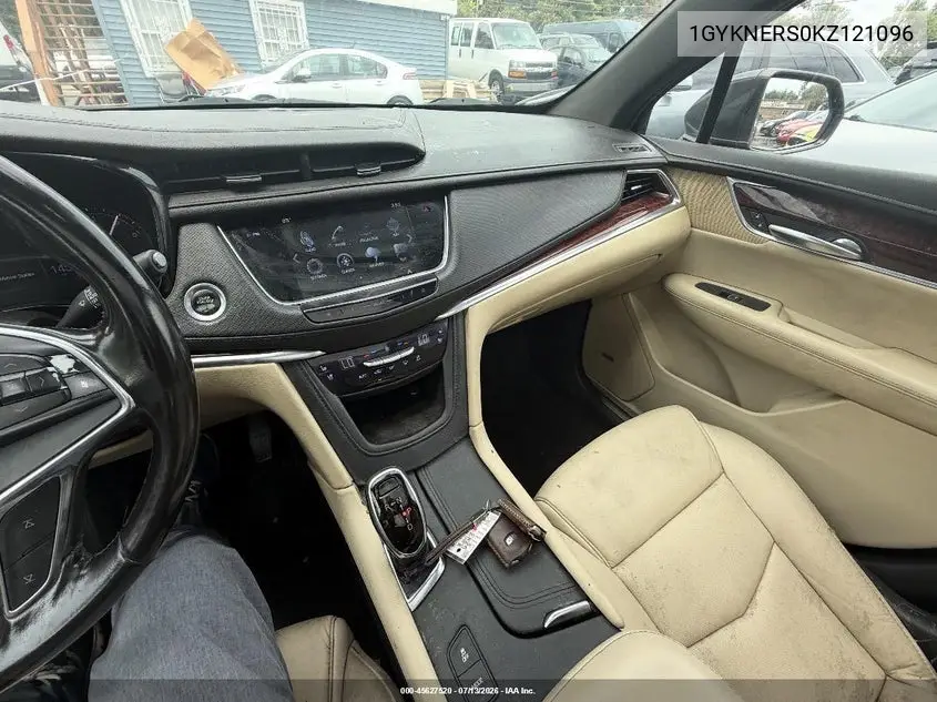 2019 Cadillac Xt5 Premium Luxury VIN: 1GYKNERS0KZ121096 Lot: 45627520