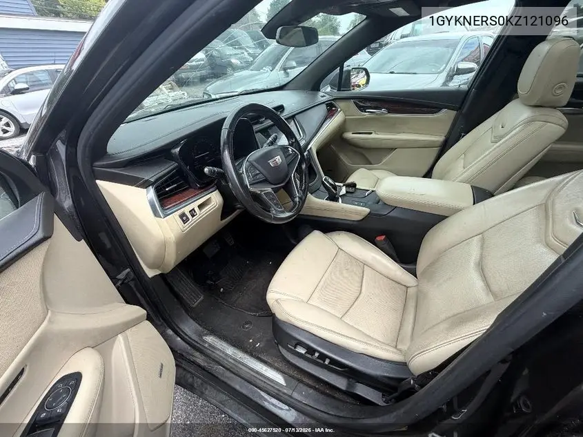 2019 Cadillac Xt5 Premium Luxury VIN: 1GYKNERS0KZ121096 Lot: 45627520