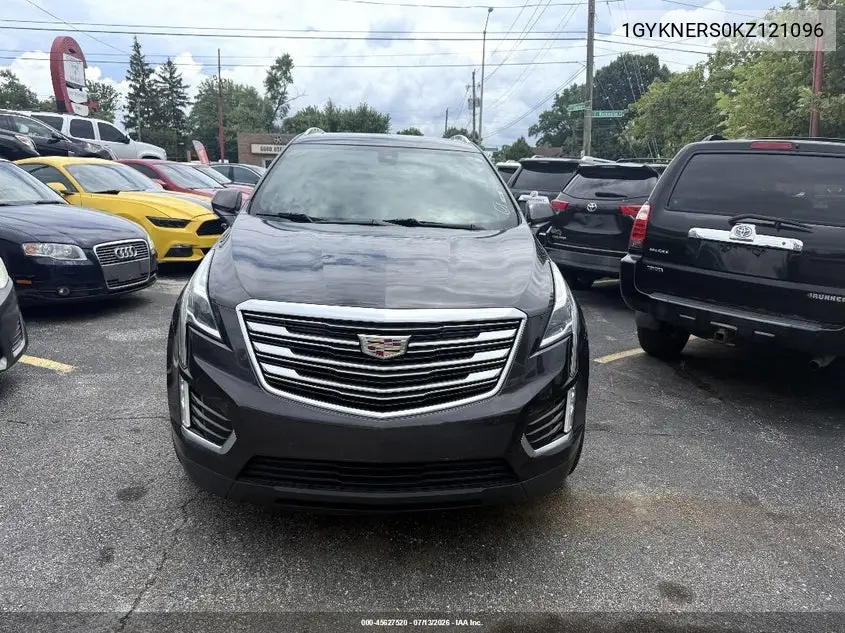 2019 Cadillac Xt5 Premium Luxury VIN: 1GYKNERS0KZ121096 Lot: 45627520