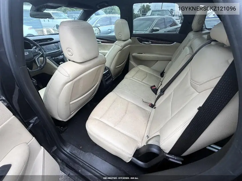 2019 Cadillac Xt5 Premium Luxury VIN: 1GYKNERS0KZ121096 Lot: 45627520