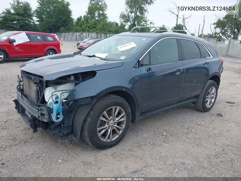 2020 Cadillac Xt5 Awd Premium Luxury VIN: 1GYKNDRS3LZ124604 Lot: 45489154