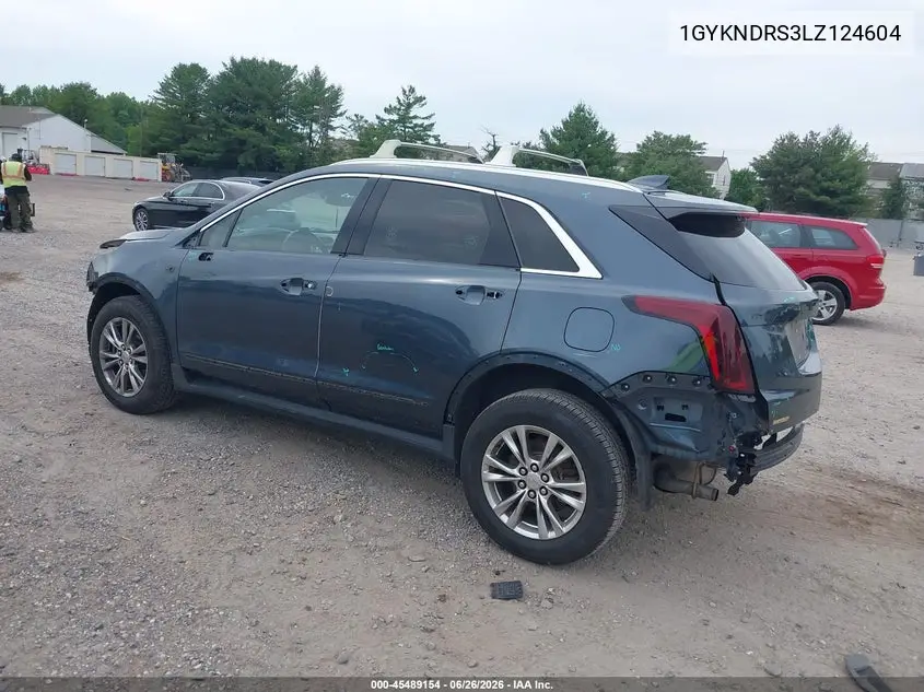 2020 Cadillac Xt5 Awd Premium Luxury VIN: 1GYKNDRS3LZ124604 Lot: 45489154