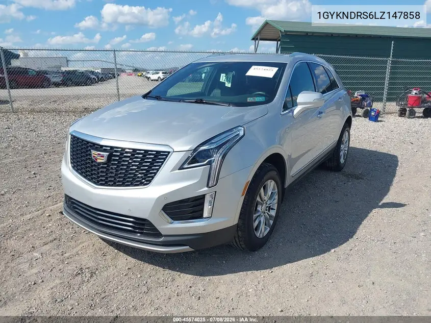 2020 Cadillac Xt5 Awd Premium Luxury VIN: 1GYKNDRS6LZ147858 Lot: 45574025