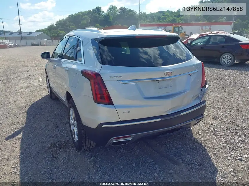 2020 Cadillac Xt5 Awd Premium Luxury VIN: 1GYKNDRS6LZ147858 Lot: 45574025