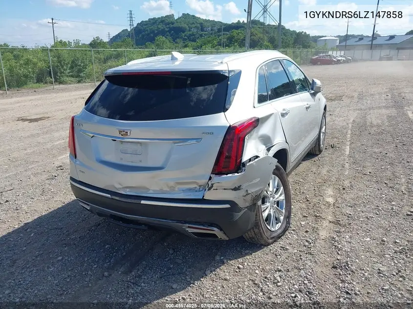 2020 Cadillac Xt5 Awd Premium Luxury VIN: 1GYKNDRS6LZ147858 Lot: 45574025
