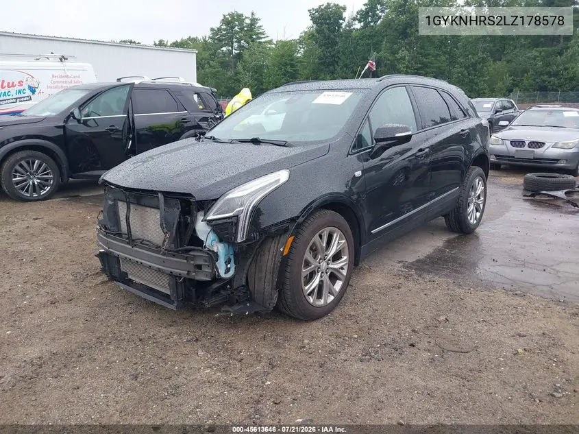 2020 Cadillac Xt5 Awd Sport VIN: 1GYKNHRS2LZ178578 Lot: 45613646