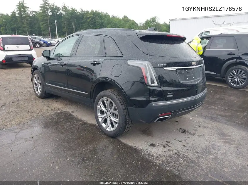 2020 Cadillac Xt5 Awd Sport VIN: 1GYKNHRS2LZ178578 Lot: 45613646
