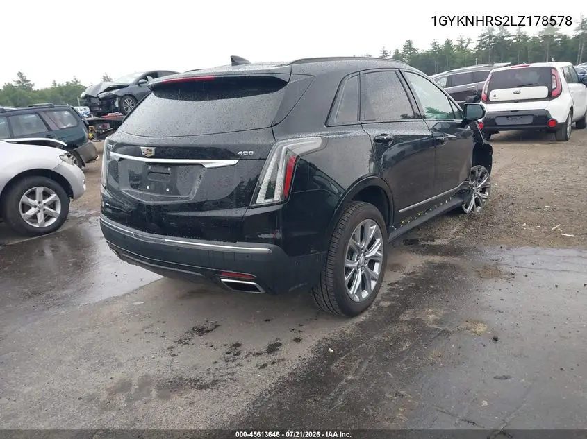 2020 Cadillac Xt5 Awd Sport VIN: 1GYKNHRS2LZ178578 Lot: 45613646