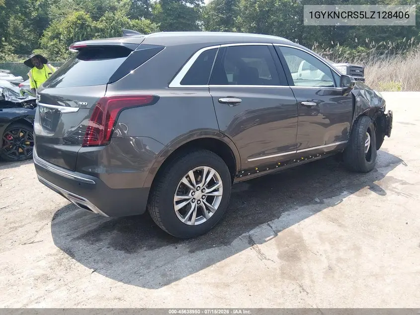 2020 Cadillac Xt5 Fwd Premium Luxury VIN: 1GYKNCRS5LZ128406 Lot: 45638950