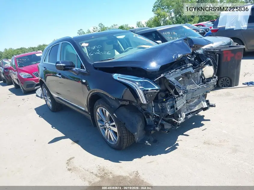 2021 Cadillac Xt5 Fwd Premium Luxury VIN: 1GYKNCRS9MZ225836 Lot: 45392674