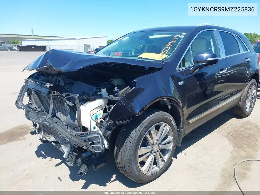 2021 Cadillac Xt5 Fwd Premium Luxury VIN: 1GYKNCRS9MZ225836 Lot: 45392674