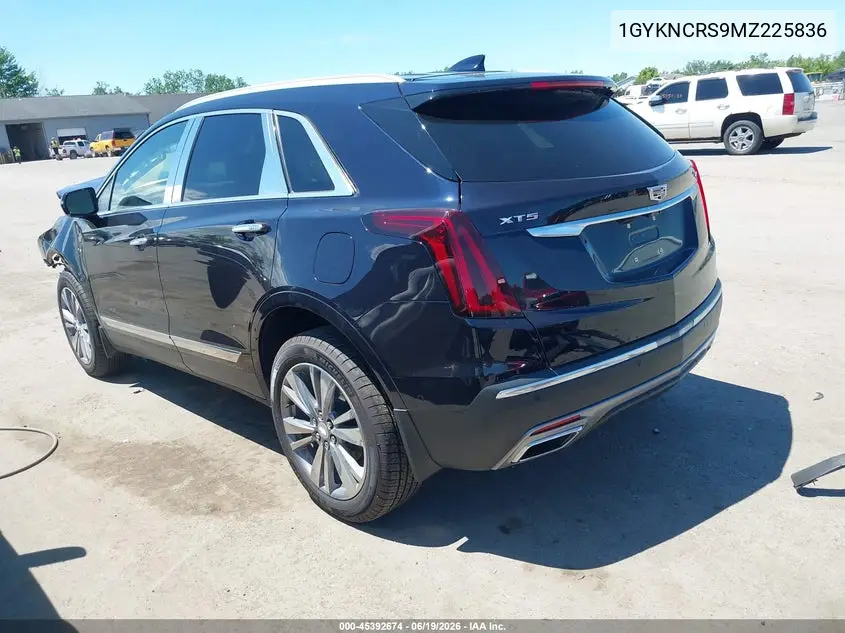2021 Cadillac Xt5 Fwd Premium Luxury VIN: 1GYKNCRS9MZ225836 Lot: 45392674