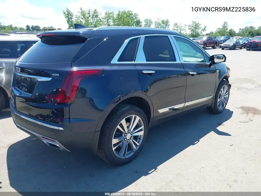 2021 Cadillac Xt5 Fwd Premium Luxury VIN: 1GYKNCRS9MZ225836 Lot: 45392674