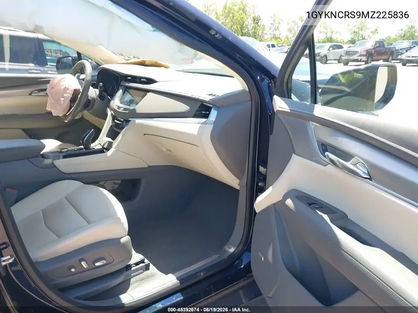 2021 Cadillac Xt5 Fwd Premium Luxury VIN: 1GYKNCRS9MZ225836 Lot: 45392674