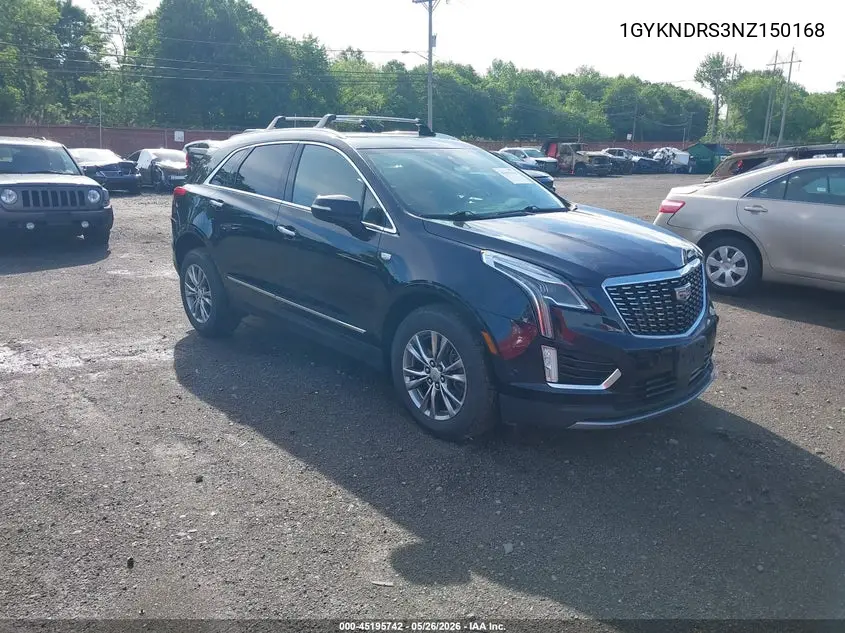 2022 Cadillac Xt5 Awd Premium Luxury VIN: 1GYKNDRS3NZ150168 Lot: 45195742