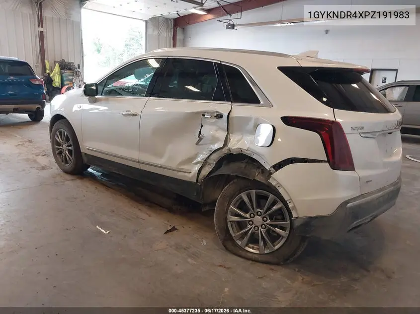 2023 Cadillac Xt5 Awd Premium Luxury VIN: 1GYKNDR4XPZ191983 Lot: 45377235