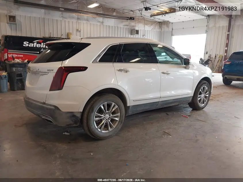 2023 Cadillac Xt5 Awd Premium Luxury VIN: 1GYKNDR4XPZ191983 Lot: 45377235