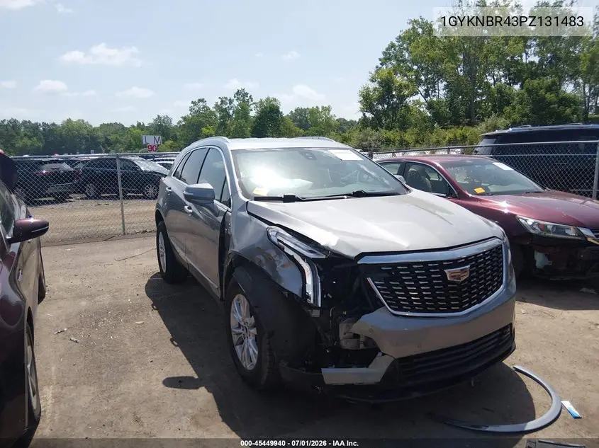 2023 Cadillac Xt5 Awd Luxury VIN: 1GYKNBR43PZ131483 Lot: 45449940