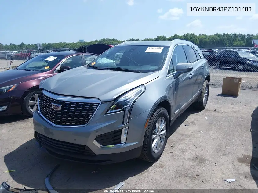 2023 Cadillac Xt5 Awd Luxury VIN: 1GYKNBR43PZ131483 Lot: 45449940