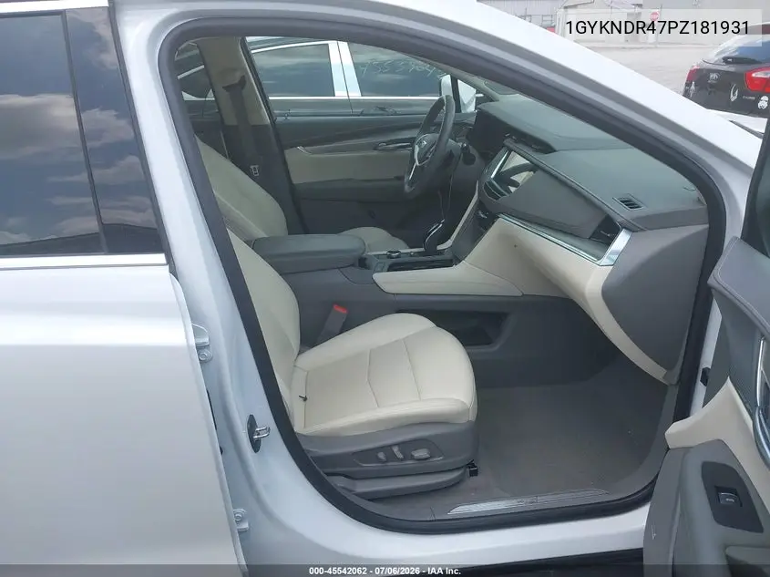2023 Cadillac Xt5 Awd Premium Luxury VIN: 1GYKNDR47PZ181931 Lot: 45542062