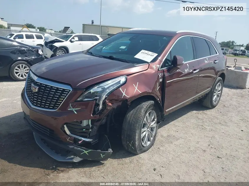 2023 Cadillac Xt5 Fwd Premium Luxury VIN: 1GYKNCRSXPZ145420 Lot: 45594145