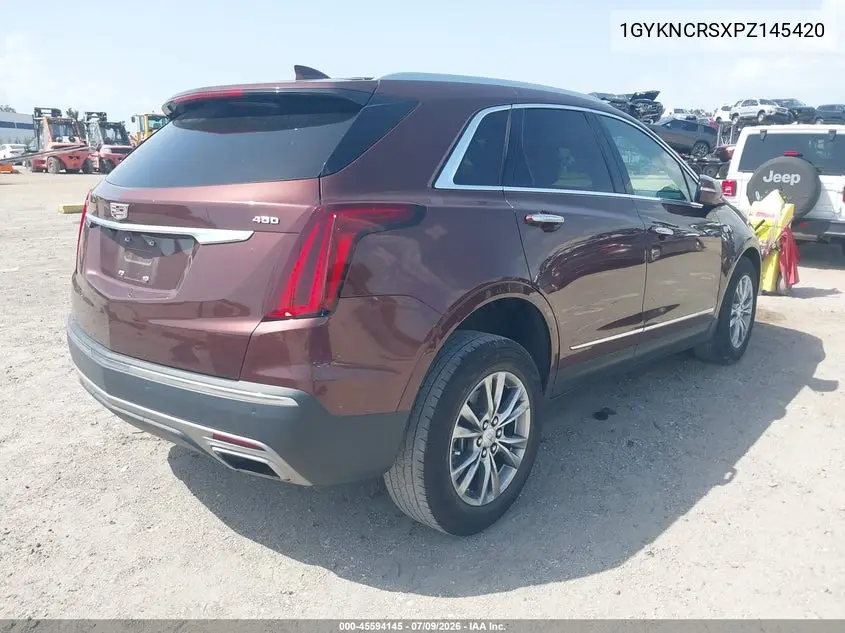 2023 Cadillac Xt5 Fwd Premium Luxury VIN: 1GYKNCRSXPZ145420 Lot: 45594145