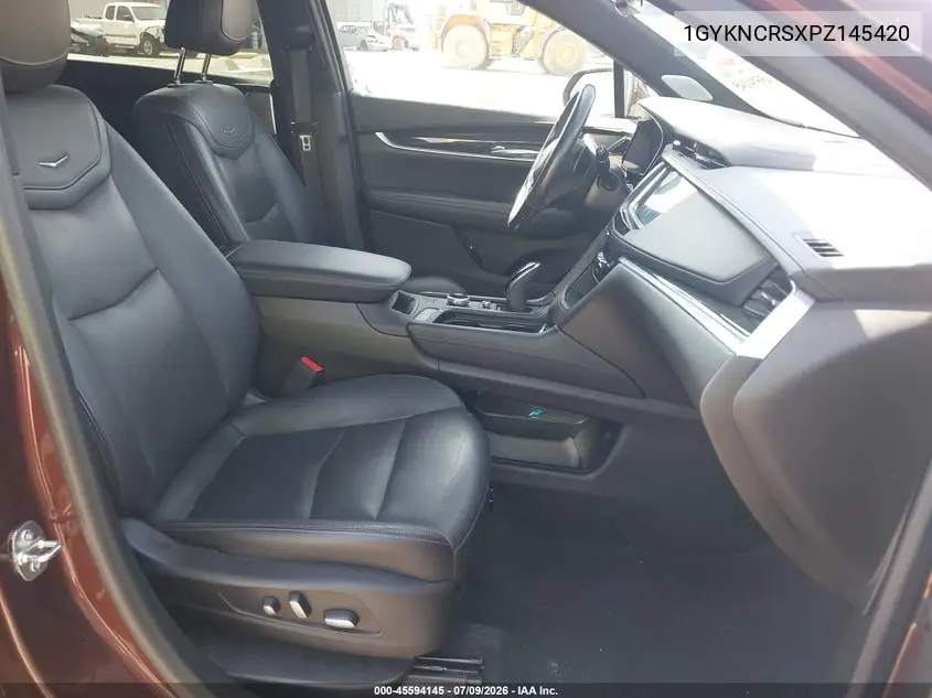 2023 Cadillac Xt5 Fwd Premium Luxury VIN: 1GYKNCRSXPZ145420 Lot: 45594145
