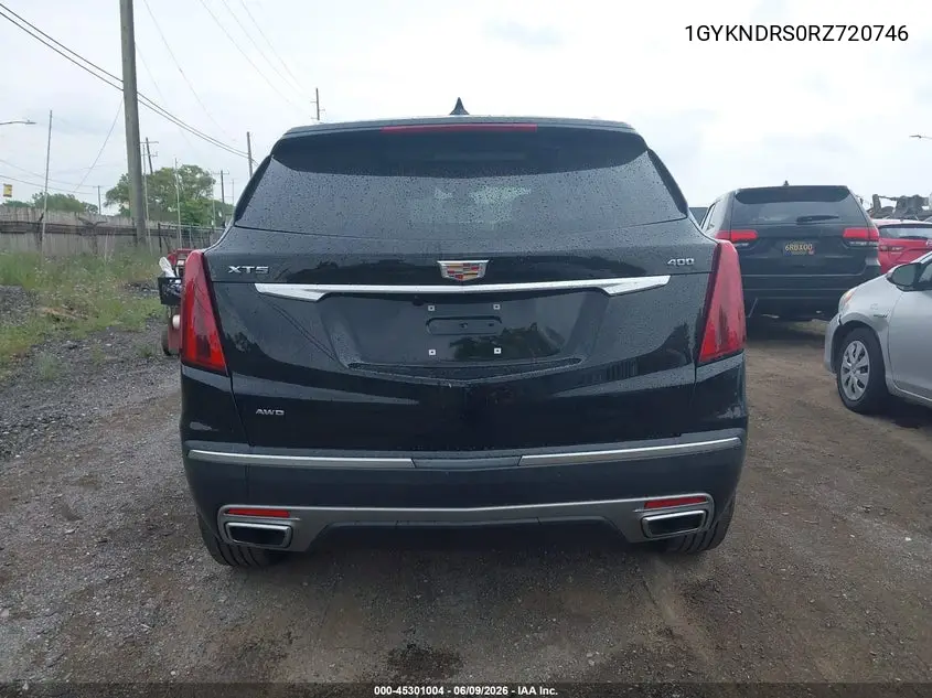 2024 Cadillac Xt5 Awd Premium Luxury VIN: 1GYKNDRS0RZ720746 Lot: 45301004