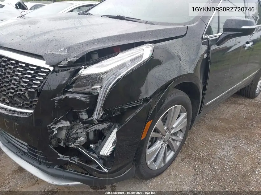 2024 Cadillac Xt5 Awd Premium Luxury VIN: 1GYKNDRS0RZ720746 Lot: 45301004